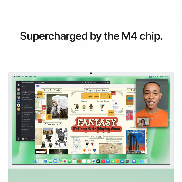Фото - Компьютер-моноблок Apple iMac 24'' M4 A3247 Retina 4.5K 8-Core CPU 8-Core GPU 256GB Green (MWUE3)