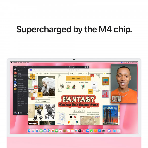 Фото - Компьютер-моноблок Apple iMac 24'' M4 A3137 Retina 4.5K 10-Core CPU 10-Core GPU 256GB Pink (MWV43)