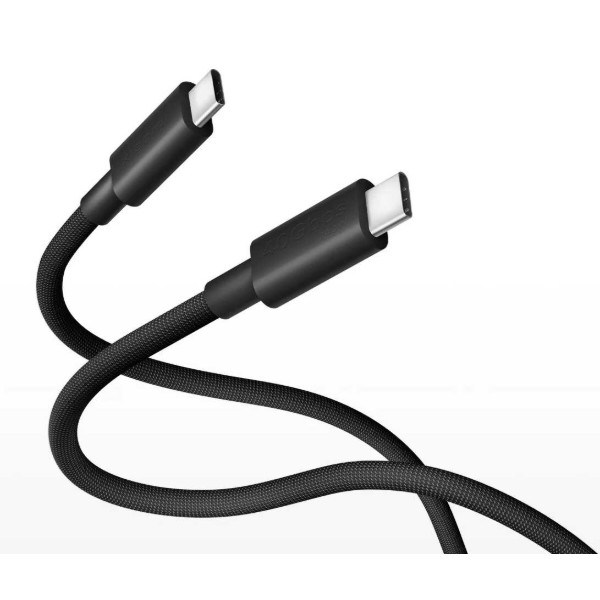Фото - Кабель Xiaomi High-speed USB4 Braided Type-C-Type-C 6A 1m Dark-Grey (BHR087BGL)