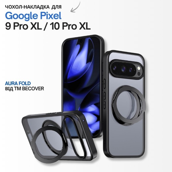 Фото - Чехол для смартфона BeCover Aura Fold for Google Pixel 9 Pro XL / 10 Pro XL Black (715669)