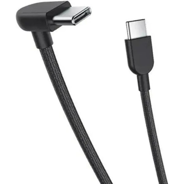 Фото - Кабель Xiaomi 3A Type-C/Type-C Cable 10 см Black (BHR08W0GL)