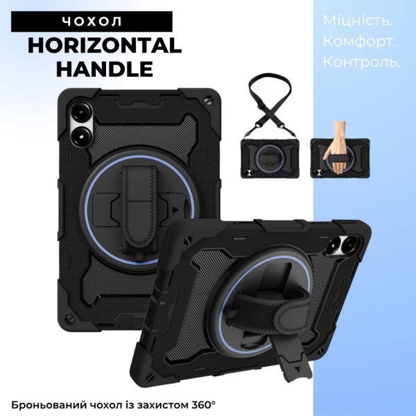 Фото - Чехол для планшета BeCover Horizontal handle for Xiaomi Redmi Pad 2 Pro 12.1'' Black (715503)