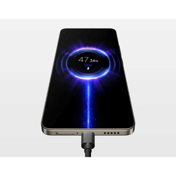 Фото - Кабель Xiaomi High-speed USB4 Braided Type-C-Type-C 6A 1m Dark-Grey (BHR087BGL)