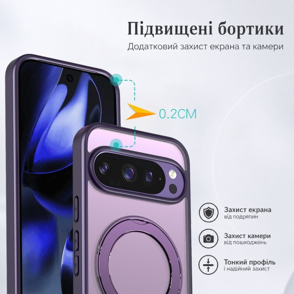 Фото - Чехол для смартфона BeCover Aura Fold for Google Pixel 9 Pro XL / 10 Pro XL Purple (715671)