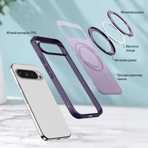 Фото - Чехол для смартфона BeCover Aura Fold for Google Pixel 9 Pro XL / 10 Pro XL Purple (715671)