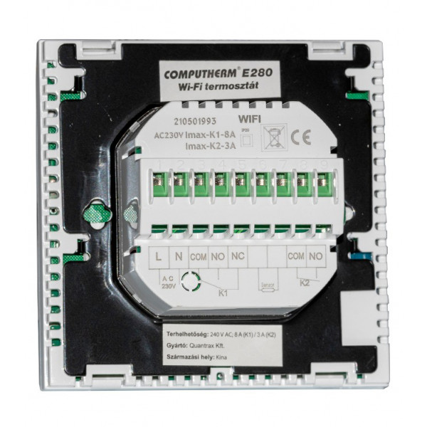 Фото - Терморегулятор Computherm E280 WI-Fi