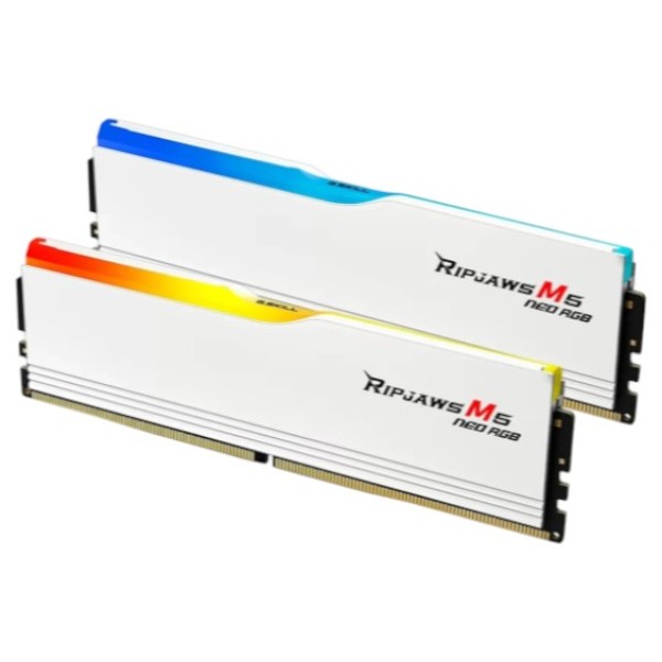 Фото - Пам'ять DDR G.Skill Trident Z5 RGB White DDR5-6000 64GB (F5-6000J3636F32GX2-TZ5RW)