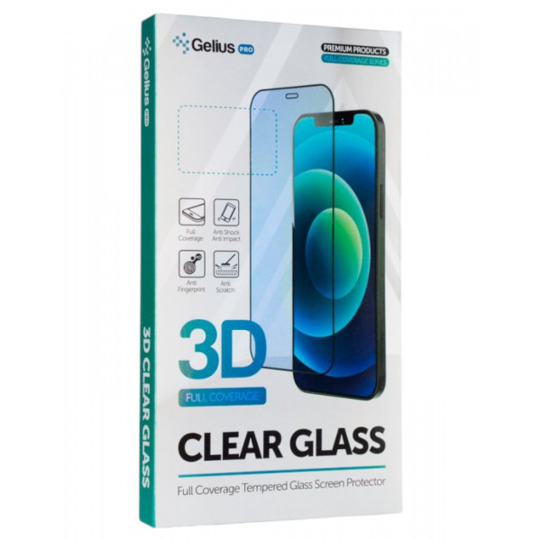 Фото - Захисне скло для смартфону Gelius Pro 3D for Xiaomi Redmi Note 12 4G Black (93200)
