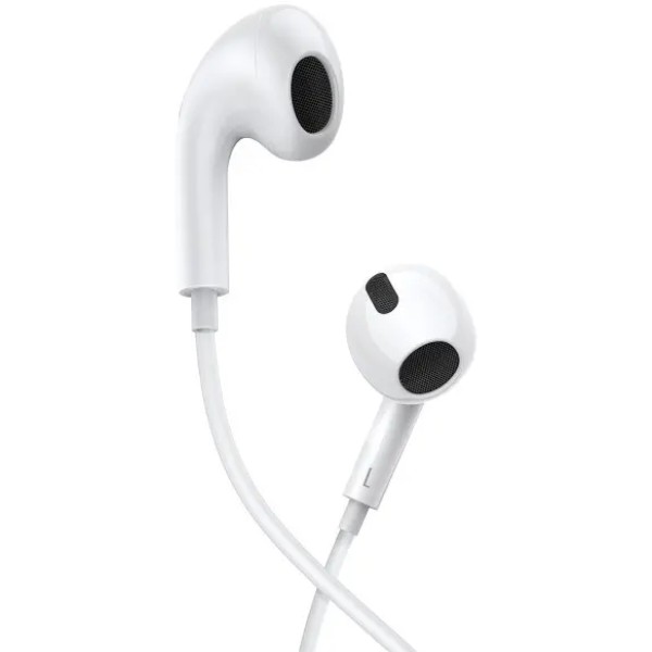 Фото - Наушники вкладыши проводные Baseus Earphone H17 White