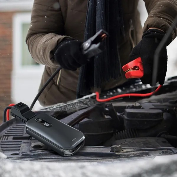 Фото - Пускозарядний пристрій Baseus 12000mAh Super Energy Pro Car Jump Starter Black (CRJS03-01)