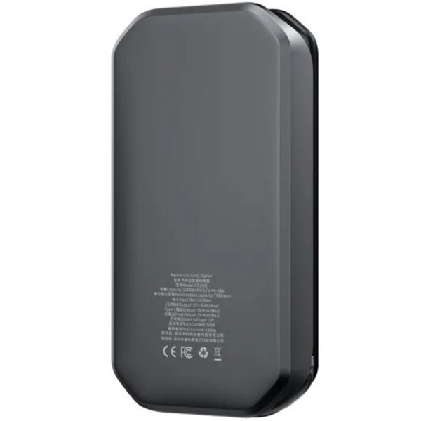 Фото - Пускозарядний пристрій Baseus 12000mAh Super Energy Pro Car Jump Starter Black (CRJS03-01)