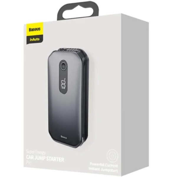 Фото - Пускозарядний пристрій Baseus 12000mAh Super Energy Pro Car Jump Starter Black (CRJS03-01)