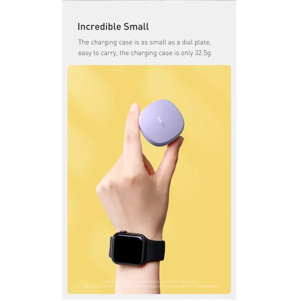 Фото - Навушники вкладиші бездротові TWS Baseus Bowie WM01 True Wireless Earphones Purple (NGTW370005)