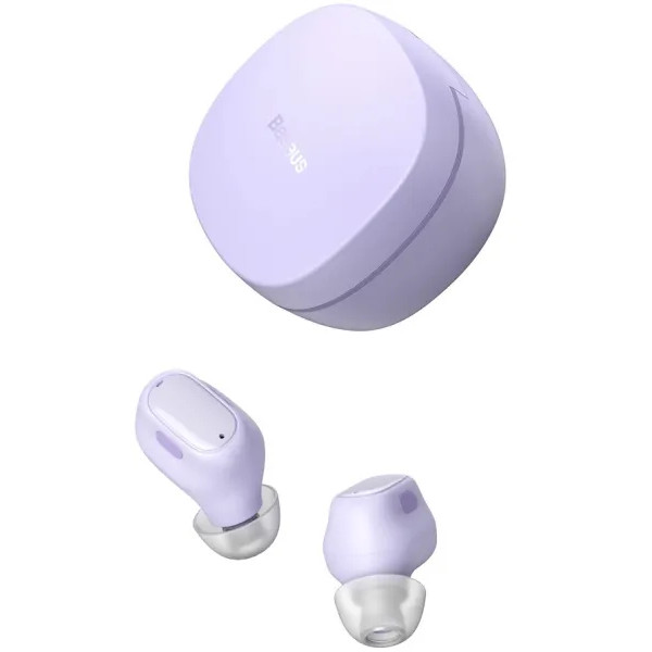 Фото - Навушники вкладиші бездротові TWS Baseus Bowie WM01 True Wireless Earphones Purple (NGTW370005)