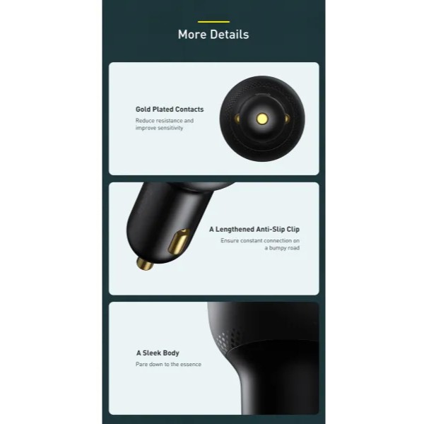Фото - Автомобільний зарядний пристрій Baseus Superme Digital Display PPS Dual Quick Charger Car Charger Black (TZCCZX-01)