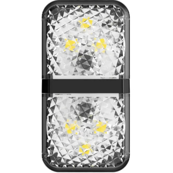 Фото - Світлодіодний індикатор відкриття дверей Baseus Door Open Warning Light (2pcs/pack) Black (CRFZD-01)