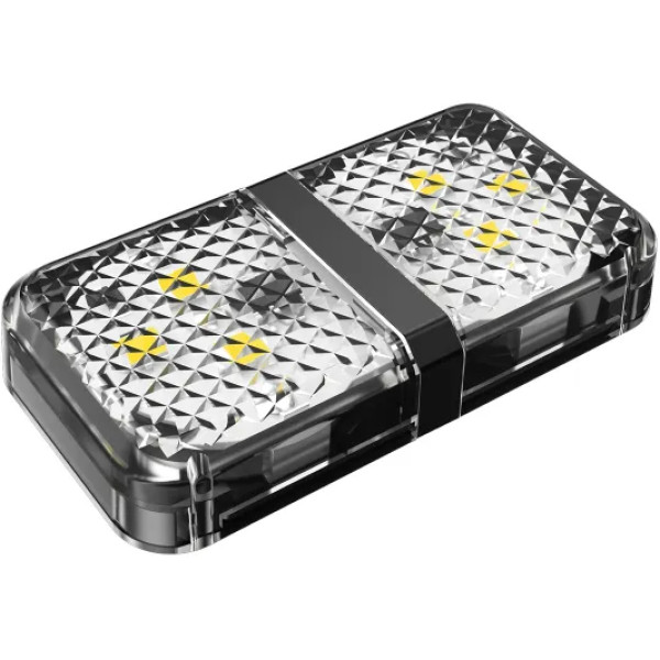 Фото - Світлодіодний індикатор відкриття дверей Baseus Door Open Warning Light (2pcs/pack) Black (CRFZD-01)