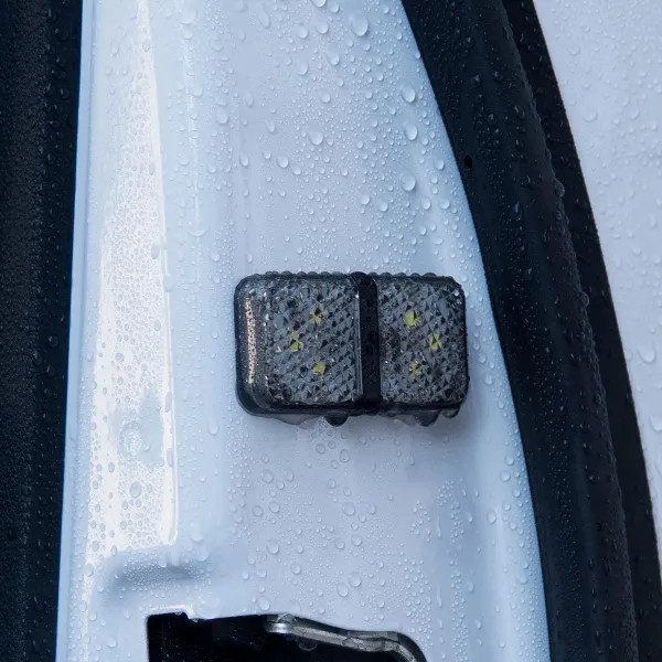 Фото - Світлодіодний індикатор відкриття дверей Baseus Door Open Warning Light (2pcs/pack) Black (CRFZD-01)