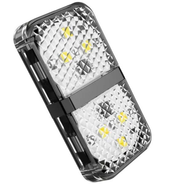 Фото - Світлодіодний індикатор відкриття дверей Baseus Door Open Warning Light (2pcs/pack) Black (CRFZD-01)