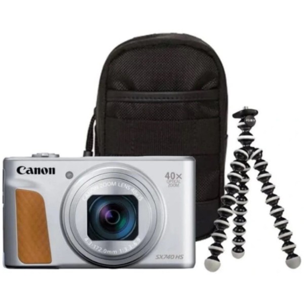 Фото - Фотокамера Canon Powershot SX740 HS LITE EDITION Travel kit Silver (2956C043)