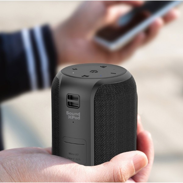 Фото - Портативна акустика 2E SoundXPod TWS MP3 Wireless Waterproof Black (2E-BSSXPWBK)