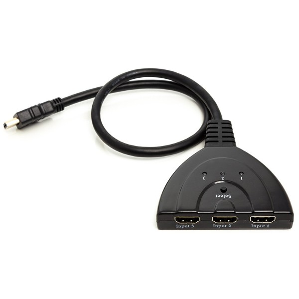 Фото - Переходник HDMI PowerPlant 3x1 (CA912070)
