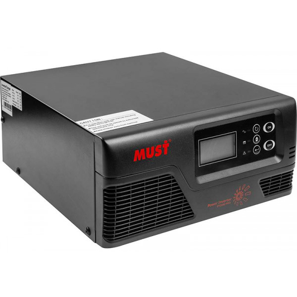 Фото - Джерело безперебійного живлення Must 1000W 12V LCD (EP20-1012PRO)