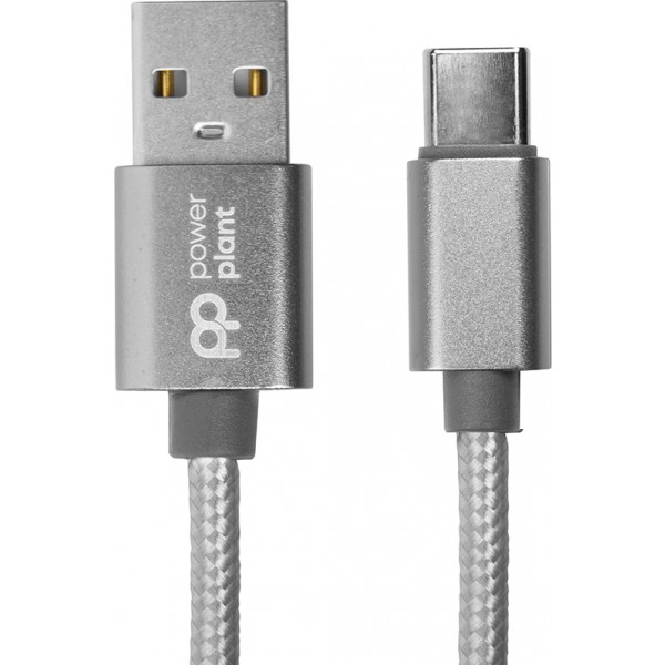Фото - Кабель синхронізації даних PowerPlant USB-C to USB 1m (CA912346)