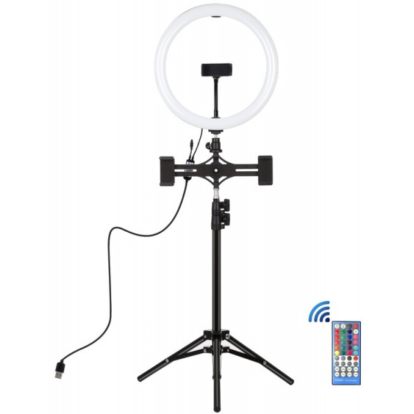 Фото - Набір для блогера Puluz Ring USB LED Lamp 11.8'' PKT3068B  + штатив 1.1 м (PKT3068B)