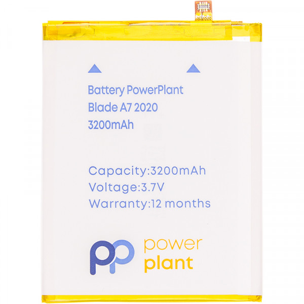 Фото - Акумулятор для смартфона PowerPlant ZTE Blade A7 (2020) 3200mAh (SM130504)