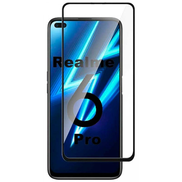 Фото - Захисне скло для смартфону PowerPlant Full Screen for Realme 6 Pro (GL608560)