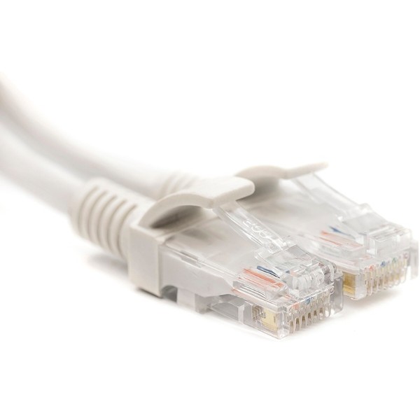 Фото - Кабель патч-корд PowerPlant Cat5E UTP 35 м White (CA912650)