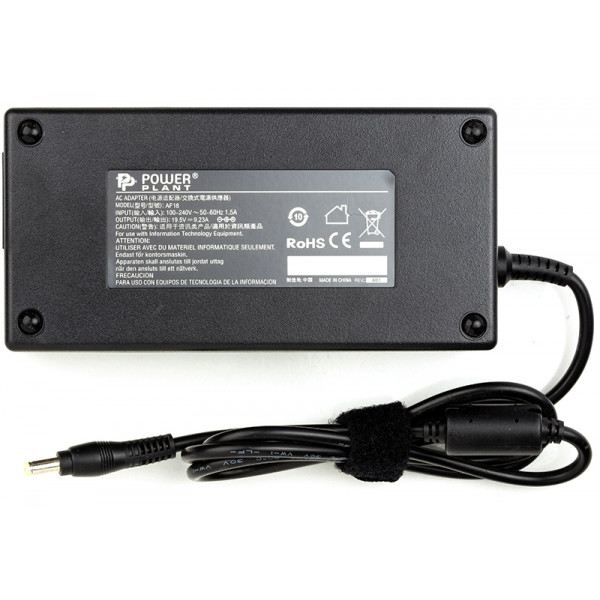 Фото - Зарядний пристрій для ноутбука PowerPlant Acer 220V 19.5V 180W 9.23A (5.5*1.7) (AC180G5517)