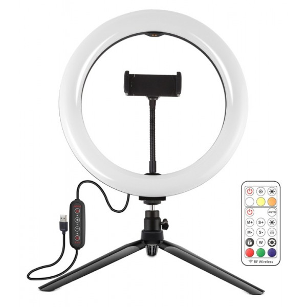Фото - Набір для блогера Puluz USB LED Lamp PKT3082B 10 "+ настільне кріплення