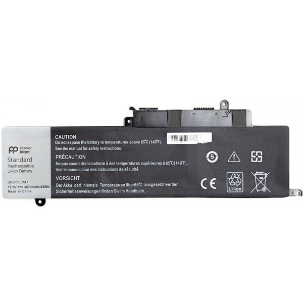 Фото - Акумулятор для ноутбука PowerPlant Dell Inspiron 11 3000 11.1V 43Wh (NB440733)