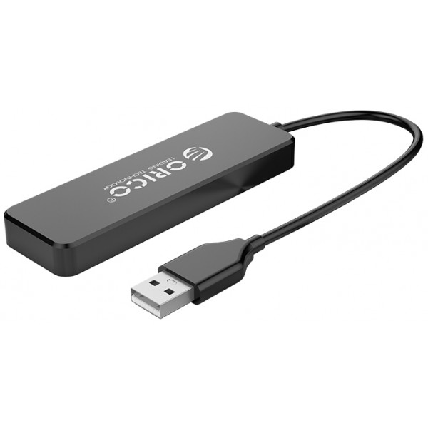 Фото - Хаб USB Orico USB 2.0 4 порта (FL01-BK-BP)