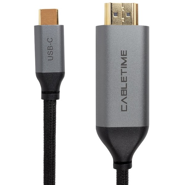 Фото - Кабель HDMI PowerPlant USB-C - HDMI 1.8m (CA913350)