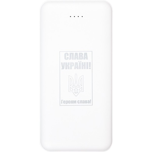 Фото - Батарея мобильная PowerPlant TPB21 10000mAh White (PB930296)