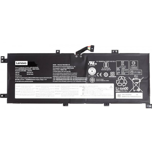 Фото - Акумулятор для ноутбука PowerPlant LENOVO ThinkPad L13 (L18M4P90) 15.36V 2995mAh (original) (NB481422)