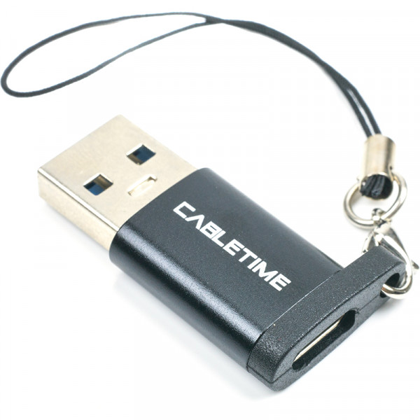 Фото - Перехідник Cabletime OTG USB 3.0 Type-A (M) - USB Type-C (F) (CA913701) Фото - Перехідник Cabletime OTG USB 3.0 Type-A (M) - USB Type-C (F) (CA913701)
