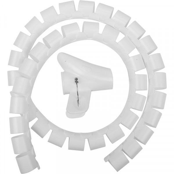 Фото - Органайзер для зберігання кабелів HiSmart 30 мм White (HS083250)