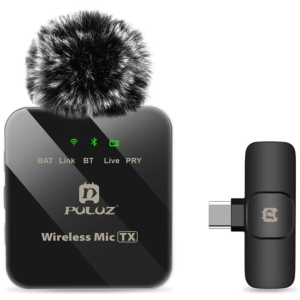 Фото - Микрофон для смартфона Puluz Type-C Black (PU646B)