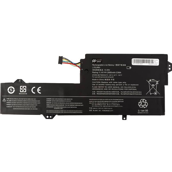 Фото - Аккумулятор для ноутбука PowerPlant LENOVO IdeaPad Yoga 720-12IKB (L17L3P61) 11.4V 2000mAh (NB482252) Фото - Аккумулятор для ноутбука PowerPlant LENOVO IdeaPad Yoga 720-12IKB (L17L3P61) 11.4V 2000mAh (NB482252)