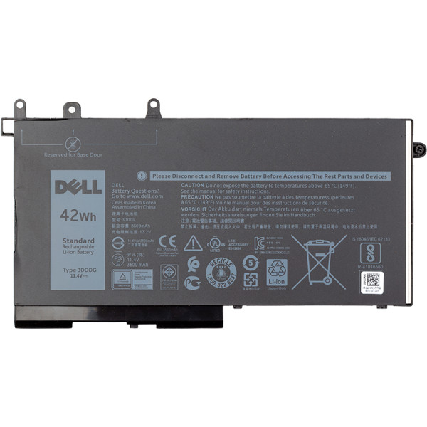 Фото - Акумулятор для ноутбука Dell Latitude E5280 (3DDDG) 11.4V 3500mAh (original) (NB441334)