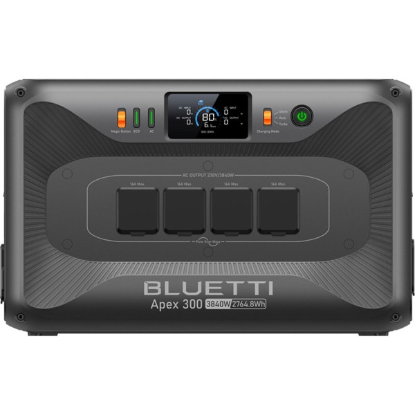 Фото - Зарядна станція універсальна Bluetti Apex 300 2700Wh 750000mAh 3800W (PB931453)