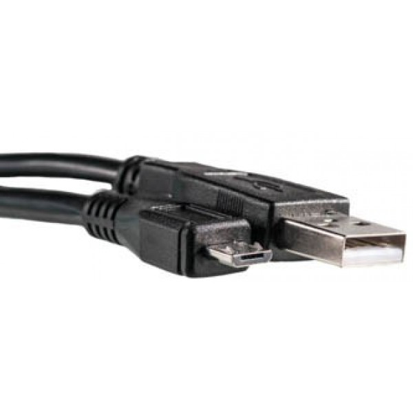 Фото - Кабель PowerPlant USB 2.0 AM - Micro 0.1 м (KD00AS1217)