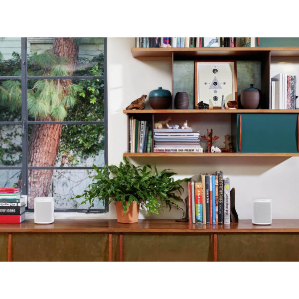 Фото - Акустична система стаціонарна Sonos One SL Black (ONESLEU1BLK)