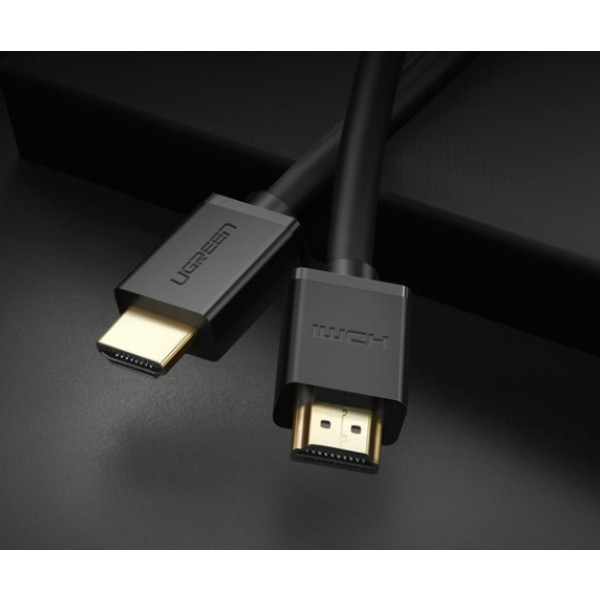 Фото - Кабель HDMI UGREEN HDMI M - M, 5.0 м, V2.0 Cafule 4K, HD104 Black (10109)