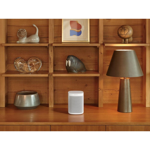 Фото - Акустична система стаціонарна Sonos One SL White (ONESLEU1)