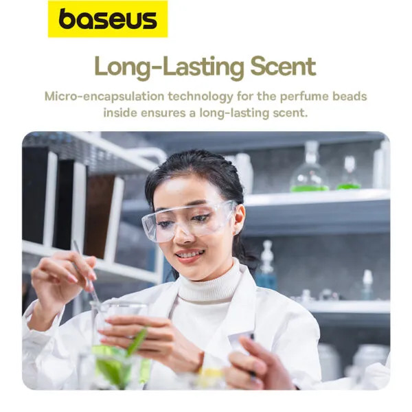 Фото - Ароматизатор для авто Baseus Margaret Series Car Air Freshener Pomelo Coast Custard Yellow (C20362400Y12-00)